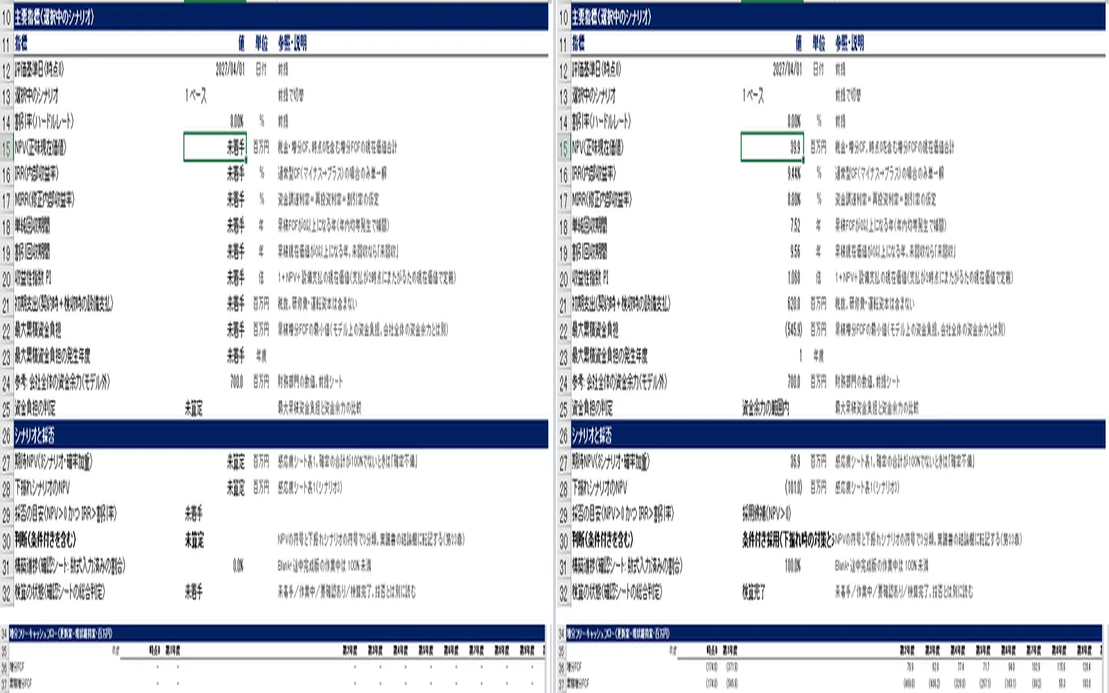 Blankから構築する（同一範囲のBlankと完成版）